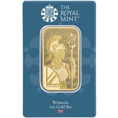 The Royal Mint Britannia Velká Británie zlatý slitek trojská unce 1 oz – Zboží Dáma