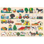 Bino vkládací puzzle Puzzle statek velké – Zbozi.Blesk.cz