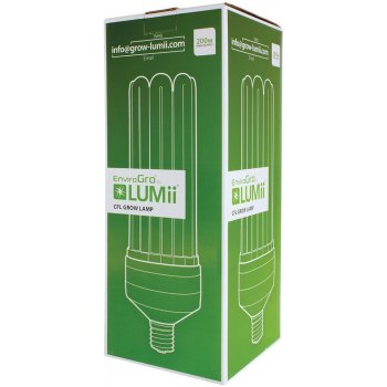 LUMii EnviroGro Super Cool White 200W CFL 14000 K, úsporná lampa na růst