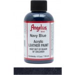 Angelus Acrylic Paint barva na kůži a koženku 118 ml navy blue 042 – Zboží Dáma