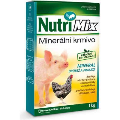 Nutri Mix pro prasata a drůbež Mineral 1 kg – Zboží Dáma