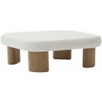 Kave Home Labra 80 x 80 cm zahradní stolek Bílý cementový – Hledejceny.cz