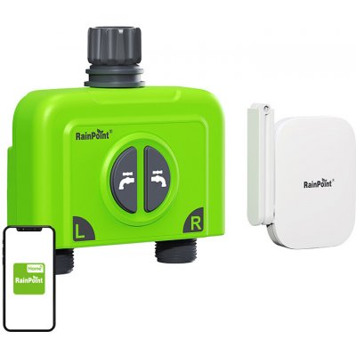RainPoint WiFi 2-zónová řídicí jednotka zavlažování s bránou – Zboží Dáma
