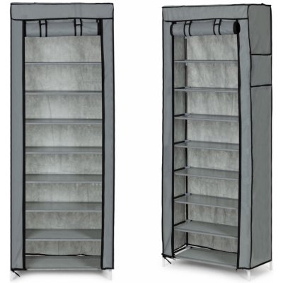 Modernhome Garderobe 58x28x161 cm šedý – Zbozi.Blesk.cz