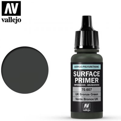 Vallejo Surface Primer 70607 UK Bronze Green – Zbozi.Blesk.cz