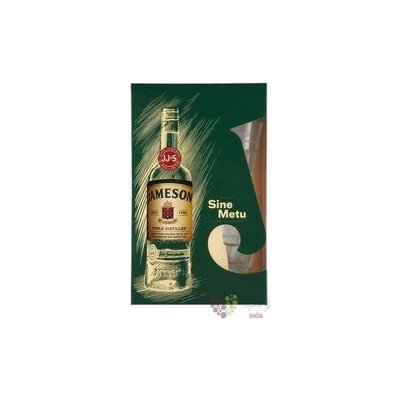 Jameson glass set ed.2020 blended Irish whiskey 40% vol. 0.70 l