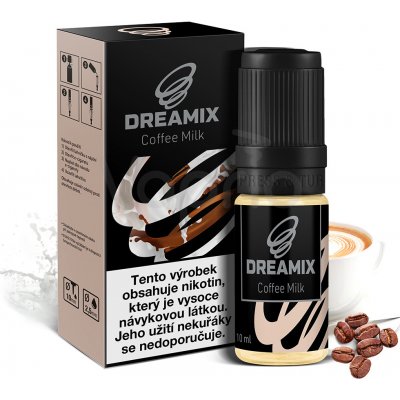 Dreamix Káva smlékem 10 ml 6 mg – Zboží Mobilmania