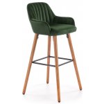 Halmar H93 tmavě zelená / ořech – Zboží Mobilmania