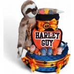 BabyDort třípatrový plenkový dort pro miminko HARLEY DAVIDSON – Hledejceny.cz