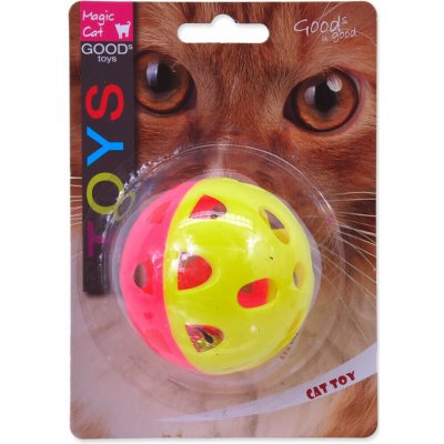 Magic Cat míček neon jumbo s rolničkou 6 cm