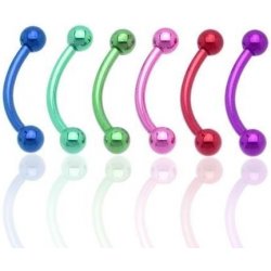 Šperky4U piercing do obočí OB01159-P