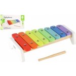 Bino Dřevěný duhový xylofon – Zboží Dáma