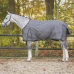QHP Deka nepromokavá s fleecem grey reflective – Zboží Mobilmania