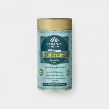 Organic India Tulsi Brahmi BIO plech 100 g