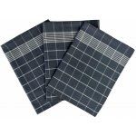 Sleep-well Pozitiv 50x70 cm tmavě šedá/bílá 3 ks – Zboží Mobilmania