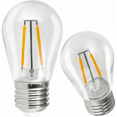 BERGE LED žárovka E27 2W 2700 s teplým vláknem pro girlandy ZDG-E27-2W – Zboží Mobilmania