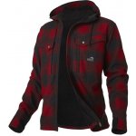 Geoff Anderson Zateplená bunda Ezmar2+ s kapucí dlouhý rukáv červená – Zbozi.Blesk.cz