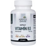 Adelle Davis Vitamin B3 nikotinamid 400 mg 60 kapslí – Hledejceny.cz