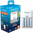 Panasonic Eneloop univerzální nabíječka + 4x AA 1 900 mAh K-KJ17MCC40E