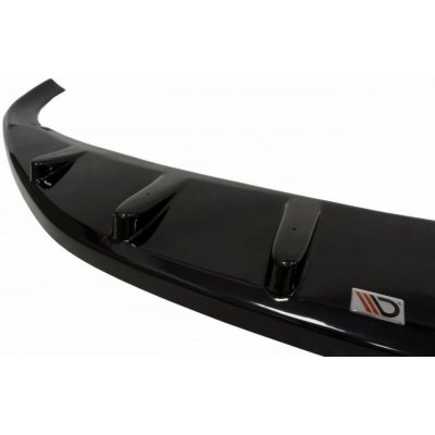 Maxton Design spoiler pod přední nárazník pro Opel Zafira B (Mk2), černý lesklý plast ABS