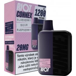 Riot Connex Kit Blueberry Sour Raspberry 20 mg 1200 potáhnutí 1 ks