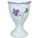 český porcelán a s Dubí kalíšek na vejce bez podstavce 7,5 cm fialky – Zbozi.Blesk.cz