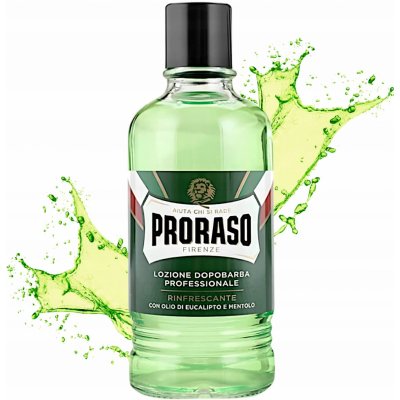 Proraso Green osvěžující voda po holení (Eucalyptus Oil and Menthol) 400 ml – Zboží Dáma