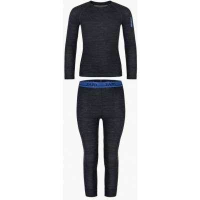 Zajo Ikoo Kids Merino Set black-blue – Zboží Mobilmania