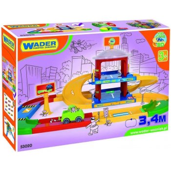 Wader Kid cars 3D garáž 2 patra 3,4 m