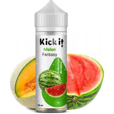 KickIt Melounová fantazie Shake & Vape 10 ml – Zboží Mobilmania