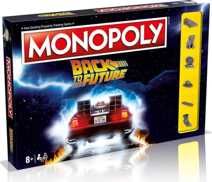 Winning Moves Monopoly Back to the Future EN