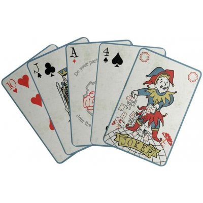 Fanattik Hrací karty Fallout Vault Cards – Hledejceny.cz