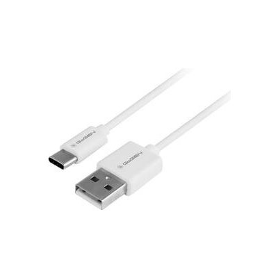 Kabel GoGEN USB / USB-C, 0,5m - bílý – Zbozi.Blesk.cz