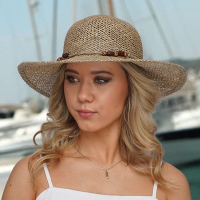 Krumlovanka letní klobouk z mořské trávy P-Y402 – Zboží Mobilmania