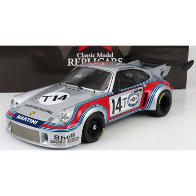 Cmr Porsche 911 930 Carrera Rsr Turbo 2.1l Team Martini Racing N 14 24h Spa 1974 H.muller G.van Lennep Stříbrná Červená Modrá 1:12 – Zbozi.Blesk.cz