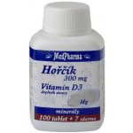 MedPharma Hořčík 300 mg + Vitamín D3 107 tablet – Hledejceny.cz