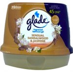 Glade Sensual Sandalwood & Jasmine vonný gel do koupelny 180 g – Zboží Dáma