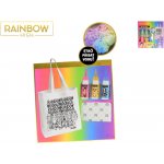 Mikrotrading Rainbow High plátěná taška 25x30 cm s batikovací sadou 3 barvy v krabičce – Hledejceny.cz