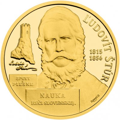 Česká mincovna Zlatý dvoudukát SR 2026 - Ľudovít Štúr proof 6,98 g – Zboží Dáma