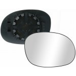 Sklo pravého zpětného zrcátka PEUGEOT 206 | 1/1998-04/2009 | nevyhřívané | VIEW MAX | 5901532157796 | Zboží Auto