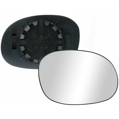 Sklo pravého zpětného zrcátka PEUGEOT 206 | 1/1998-04/2009 | nevyhřívané | VIEW MAX | 5901532157796 | Zboží Auto