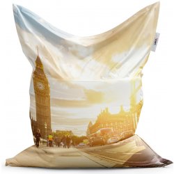 Sablio sedací vak Classic Londýn Big Ben 200x140 cm