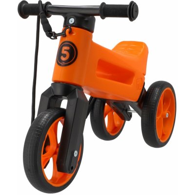 Funny Wheels Rider SuperSport 2v1 bílé/oranžové – Zboží Mobilmania