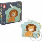 Janod hmatové karty na kroužku Savana – Sleviste.cz