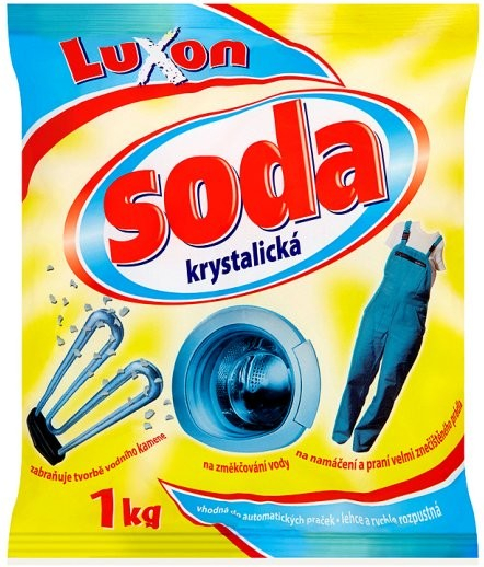 Luxon soda krystalická přípravek na změkčení vody k namáčení 1 kg od 23 Kč  - Heureka.cz