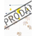 Goki dřevěný závěsný Ovečky – Zboží Dáma