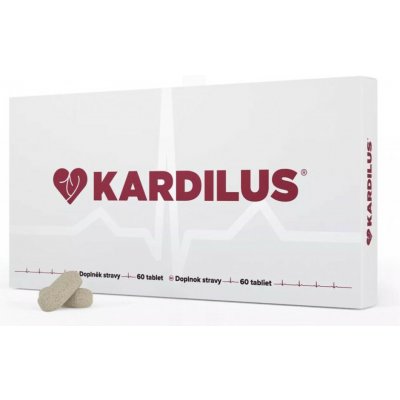 Kardilus přírodní doplněk stravy pro zdravé srdce 60 tablet – Hledejceny.cz
