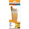 Štětec a paleta Daler Rowney Simply Acrylic Brush Gold Taklon Synthetic Sada štětců 7 ks