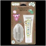 JACK N'JILL set pasta bez příchutě, kartáček na prst a pouzdro 50 g + 1 ks – Sleviste.cz