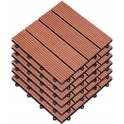 Progarden Dlaždice terasové sada 6 ks polywood KO-X64000010 – HobbyKompas.cz